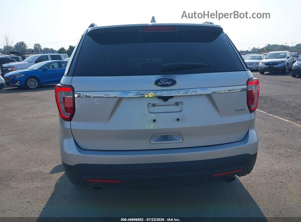 1FM5K8B84HGC63687 2017 FORD EXPLORER Silver 
