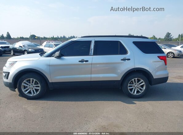 1FM5K8B84HGC63687 2017 FORD EXPLORER Silver Панорамний вид салону 360°