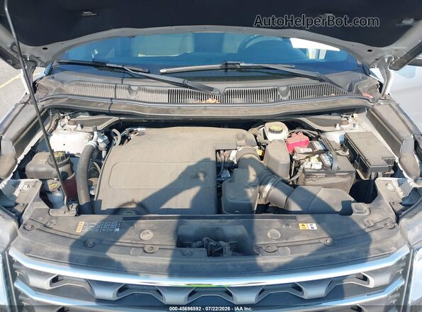 1FM5K8B84HGC63687 2017 FORD EXPLORER Silver Вид ззаду
