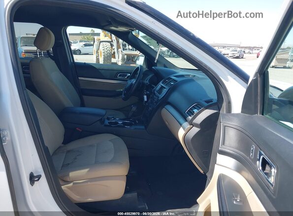 1FM5K8B84HGD18610 2017 FORD EXPLORER White Սալոնի դիմացի տեսք