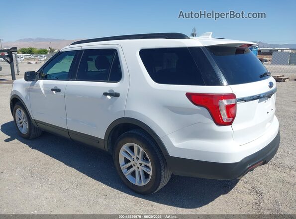 1FM5K8B84HGD18610 2017 FORD EXPLORER White Հետևի ձախ