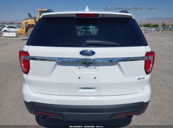 1FM5K8B84HGD18610 2017 FORD EXPLORER White 