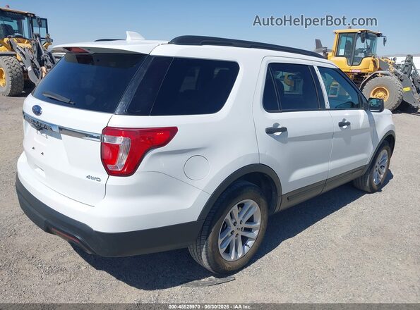 1FM5K8B84HGD18610 2017 FORD EXPLORER White Հետևի աջ