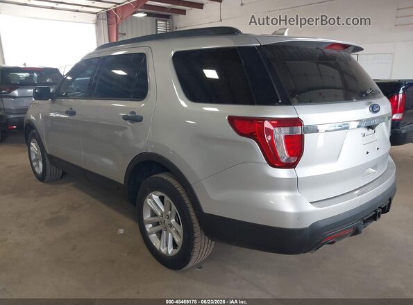 1FM5K8B84HGD22964 2017 FORD EXPLORER Silver Tył lewy