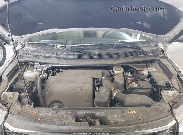 1FM5K8B84HGD22964 2017 FORD EXPLORER Silver Widok z tyłu