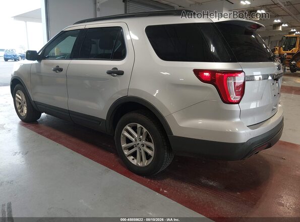 1FM5K8B84HGD23001 2017 FORD EXPLORER Серебряный Задняя левая четверть
