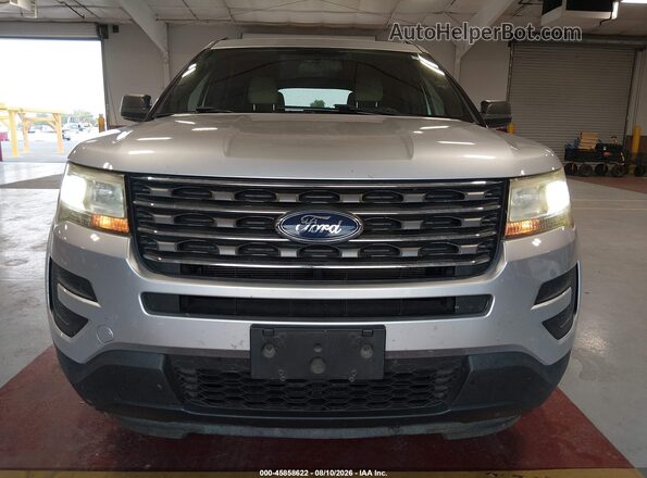 1FM5K8B84HGD23001 2017 FORD EXPLORER Серебряный Панорамный вид салона 360°