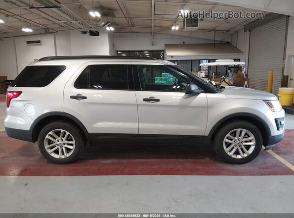 1FM5K8B84HGD23001 2017 FORD EXPLORER Серебряный 