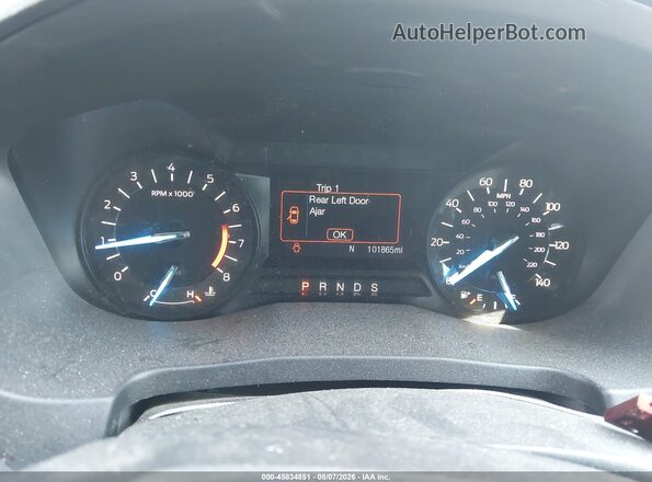 1FM5K8B84JGC00806 2018 FORD EXPLORER Белый Вид задних сидений