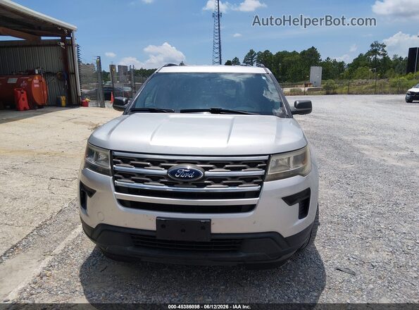 1FM5K8B84JGC45440 2018 FORD EXPLORER Silver Vista del cuadro de instrumentos