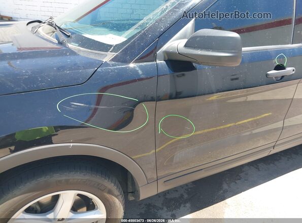 1FM5K8B84JGC45499 2018 FORD EXPLORER Black Вид спереду