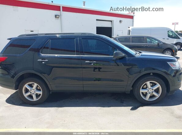 1FM5K8B84JGC45499 2018 FORD EXPLORER Black 