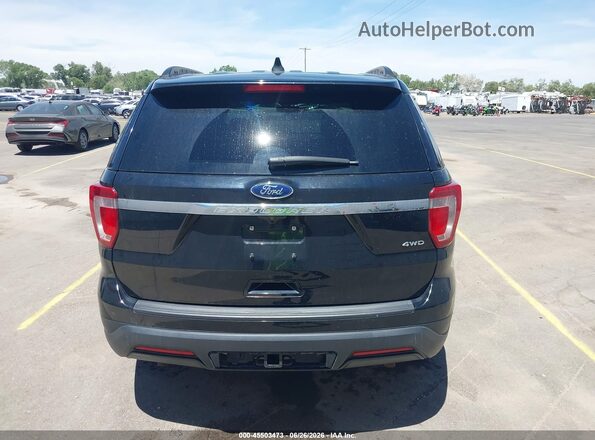 1FM5K8B84JGC45499 2018 FORD EXPLORER Black 