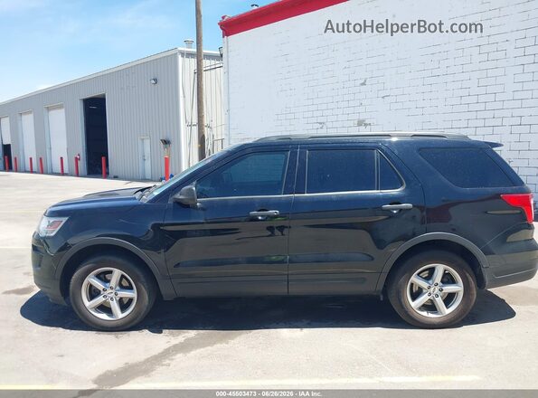1FM5K8B84JGC45499 2018 FORD EXPLORER Black 
