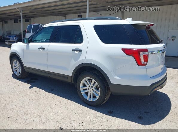 1FM5K8B85HGC91921 2017 FORD EXPLORER White Задня ліва чверть
