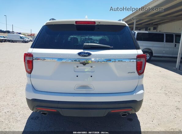 1FM5K8B85HGC91921 2017 FORD EXPLORER White 