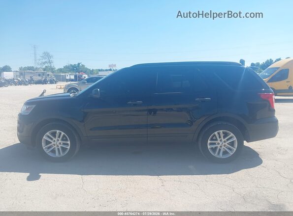 1FM5K8B85HGD72224 2017 FORD EXPLORER Black Widok wnętrza 360 stopni