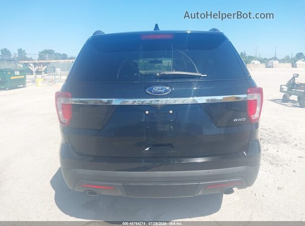 1FM5K8B85HGD72224 2017 FORD EXPLORER Black 