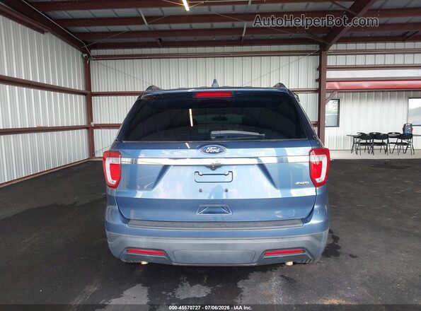 1FM5K8B85JGC45477 2018 FORD EXPLORER Blue 