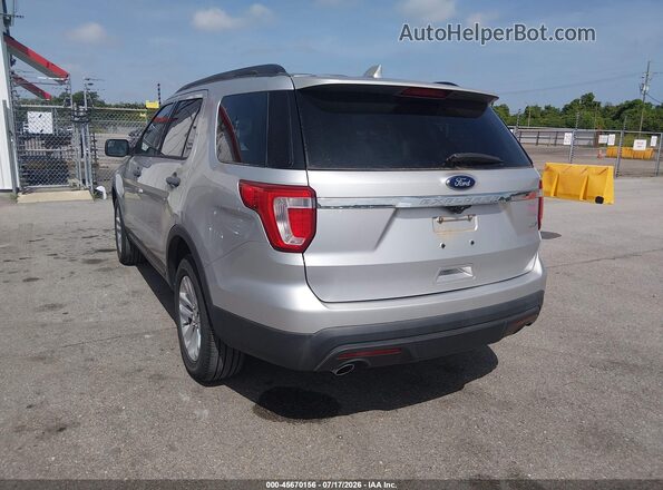 1FM5K8B86GGC94924 2016 FORD EXPLORER Silver Задня ліва чверть