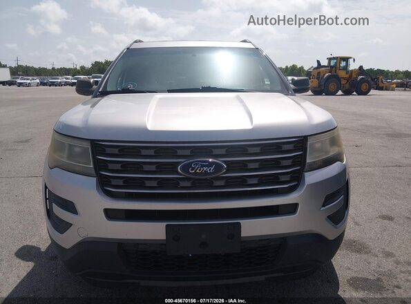 1FM5K8B86GGC94924 2016 FORD EXPLORER Silver Вид спереду