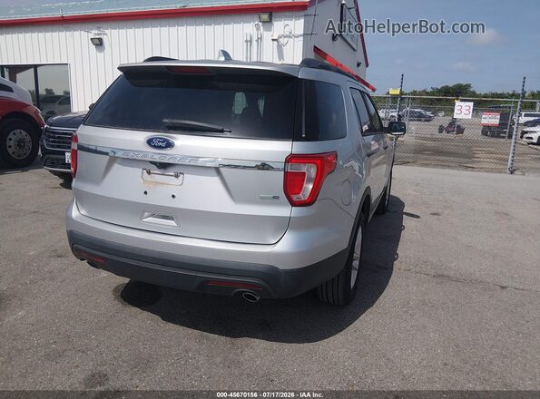 1FM5K8B86GGC94924 2016 FORD EXPLORER Silver Задня права чверть