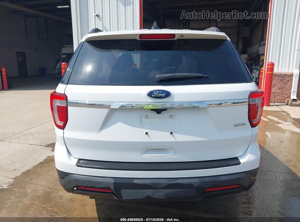 1FM5K8B86JGC45200 2018 FORD EXPLORER White 