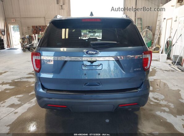 1FM5K8B86JGC45505 2018 FORD EXPLORER Синий 