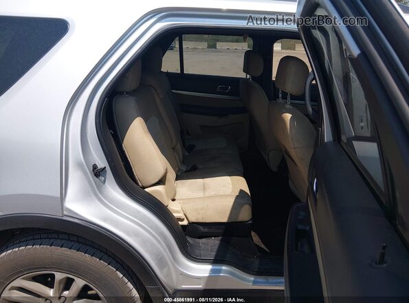 1FM5K8B87HGA69302 2017 FORD EXPLORER Серебряный Вид наклейки с VIN-кодом