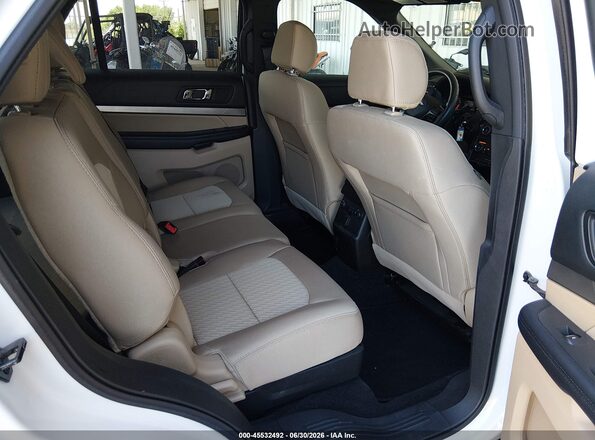1FM5K8B87HGC91919 2017 FORD EXPLORER Белый Вид наклейки с VIN-кодом