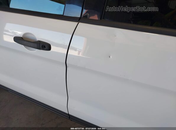 1FM5K8B87HGD18603 2017 FORD EXPLORER White წინა ხედი