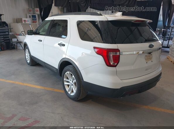 1FM5K8B87HGD18603 2017 FORD EXPLORER White უკანა მარცხენა
