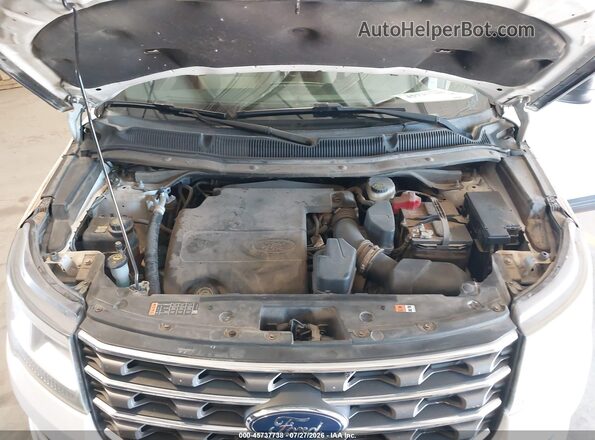 1FM5K8B87HGD18603 2017 FORD EXPLORER White უკანა ხედი