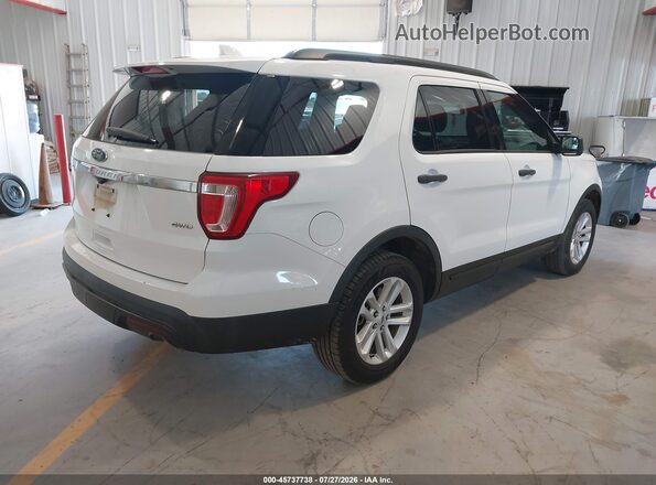 1FM5K8B87HGD18603 2017 FORD EXPLORER White უკანა მარჯვენა