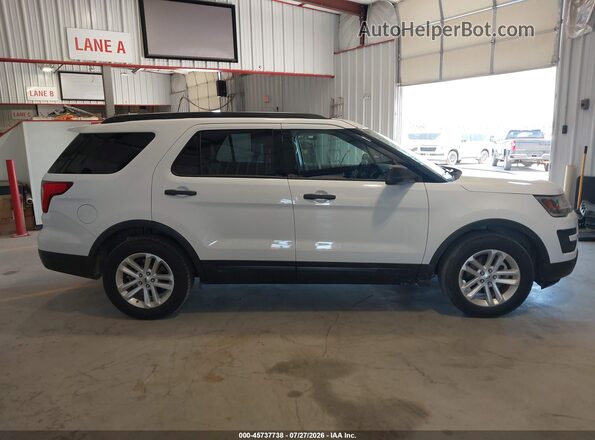 1FM5K8B87HGD18603 2017 FORD EXPLORER White 