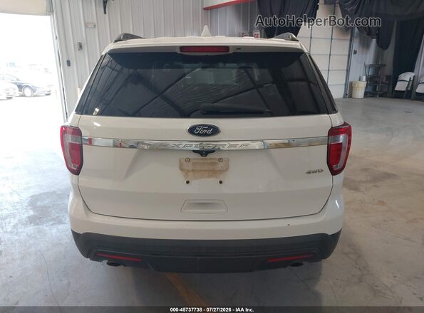 1FM5K8B87HGD18603 2017 FORD EXPLORER White 