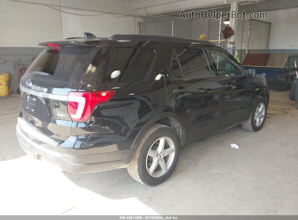 1FM5K8B87JGC45254 2018 FORD EXPLORER Black Задня права чверть