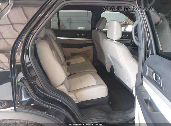 1FM5K8B87JGC45254 2018 FORD EXPLORER Black Вид наклейки з VIN-кодом