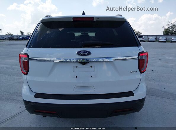 1FM5K8B87JGC45500 2018 FORD EXPLORER White 