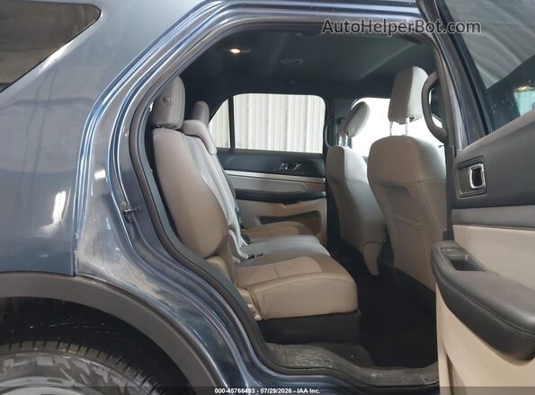 1FM5K8B87JGC45657 2018 FORD EXPLORER Blue VIN sticker view