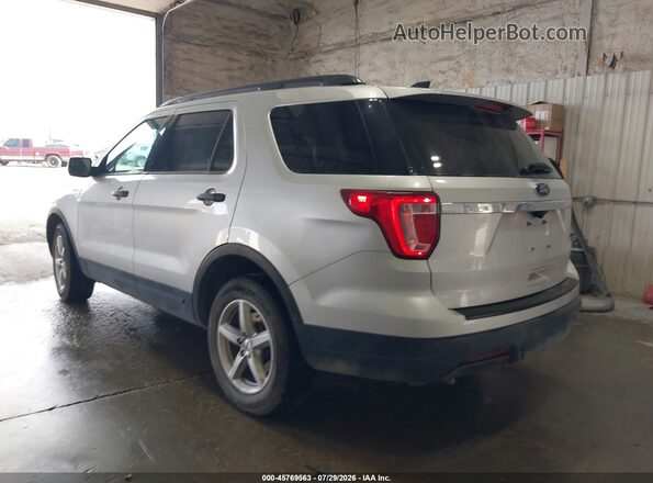 1FM5K8B87JGC45660 2018 FORD EXPLORER Silver Задня ліва чверть