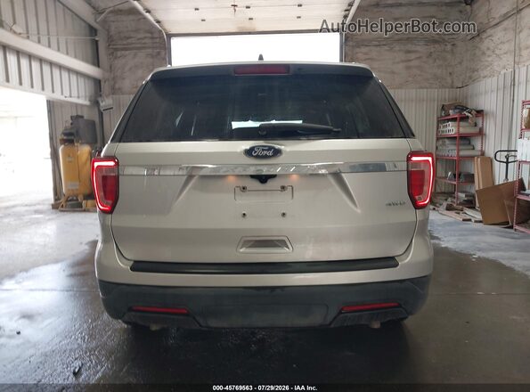 1FM5K8B87JGC45660 2018 FORD EXPLORER Silver 