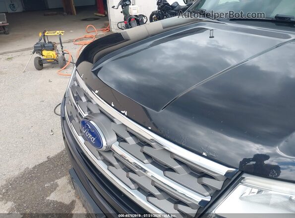 1FM5K8B87KGA93512 2019 FORD EXPLORER Black Vista interior de 360 grados