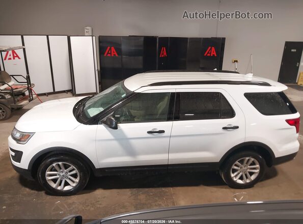 1FM5K8B88HGC63675 2017 FORD EXPLORER White 