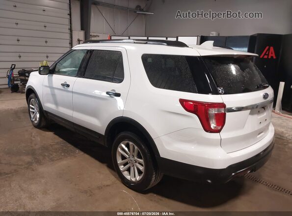 1FM5K8B88HGC63675 2017 FORD EXPLORER White Tył lewy