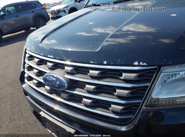 1FM5K8B88HGC91900 2017 FORD EXPLORER Black Vista frontal