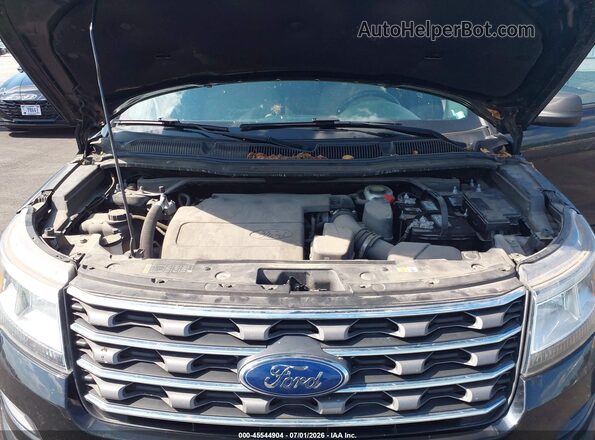 1FM5K8B88HGC91900 2017 FORD EXPLORER Black Vista trasera