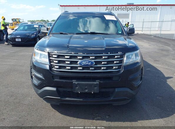 1FM5K8B88HGC91900 2017 FORD EXPLORER Black 