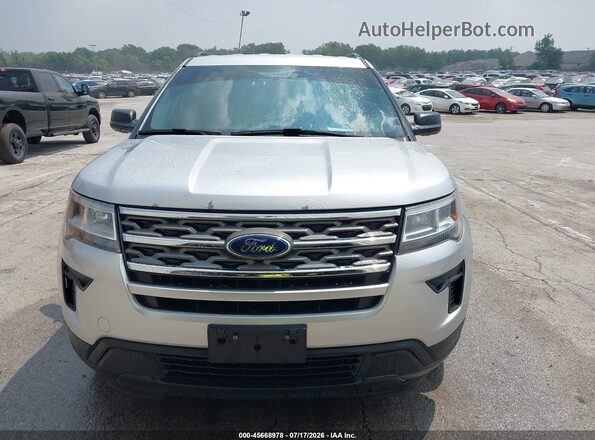 1FM5K8B88JGC45408 2018 FORD EXPLORER Silver 
