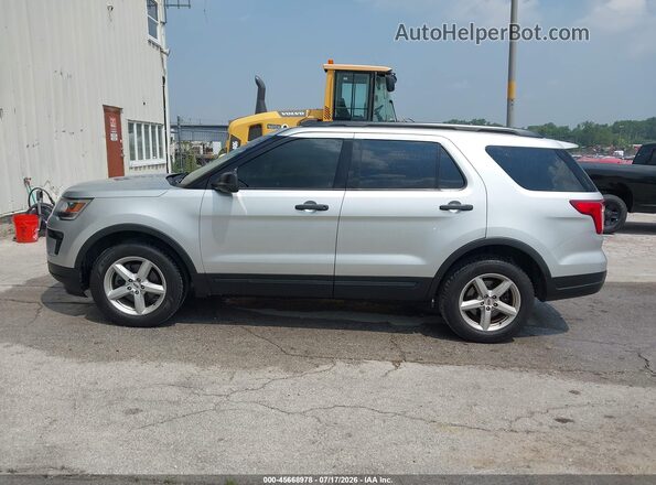 1FM5K8B88JGC45408 2018 FORD EXPLORER Silver 